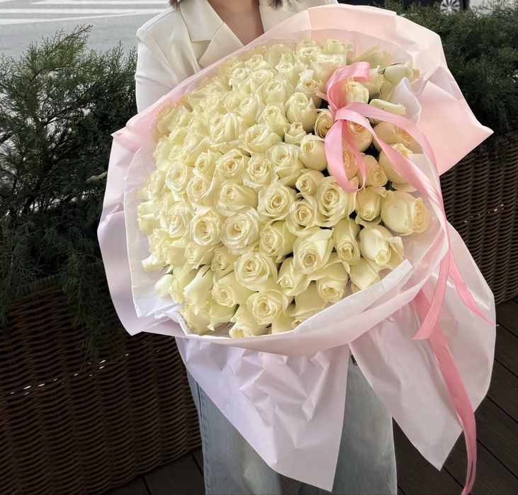 продам 101 розу в хорошем состояние