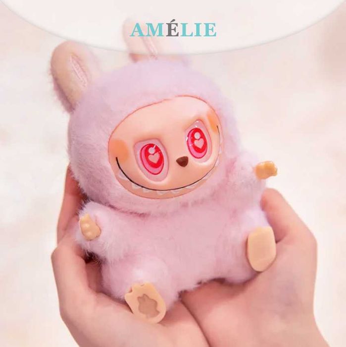 Кукла Лабубу Labubu за чанта. ИЗБОР НА ЦВЯТ! Колекция Amélie