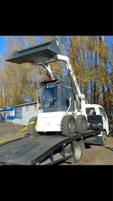 Пролам мини погрузчик с эвакуатором
