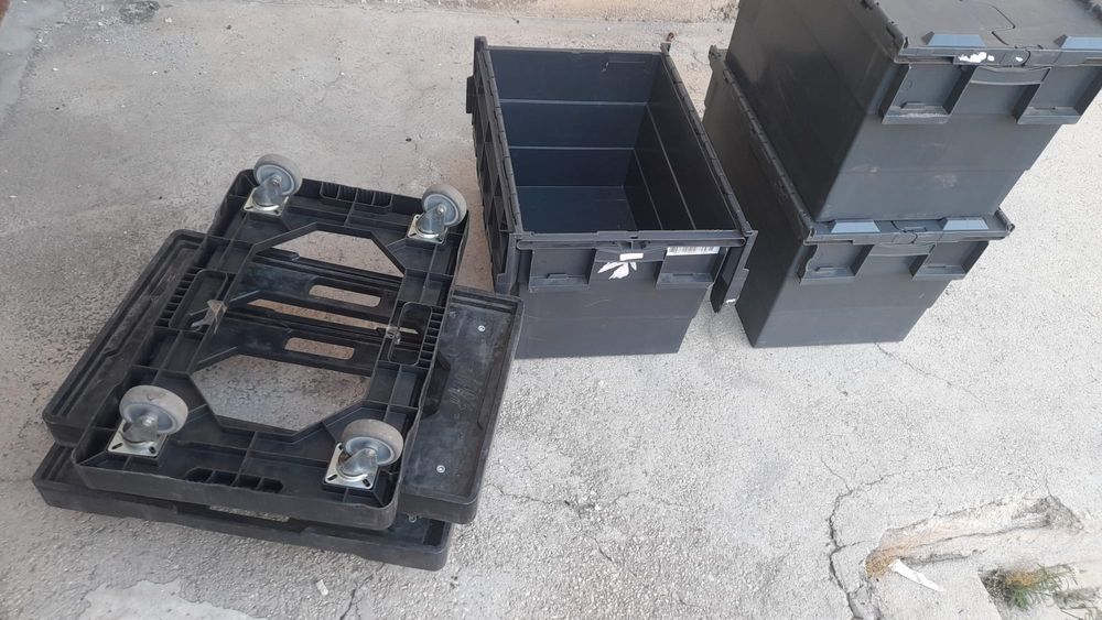 Cutii cu capac  plastic alimentar