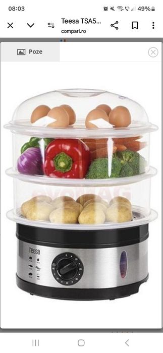 Aparat gătit cu aburi