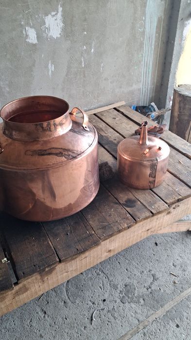 Cazan de tuica din cupru avem in stoc toate marimele