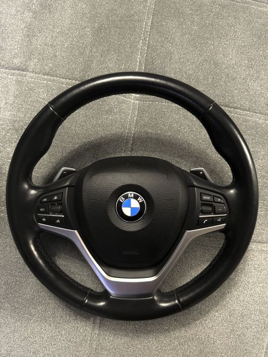 Vand volan bmw x6 f16 ca nou totul functional
