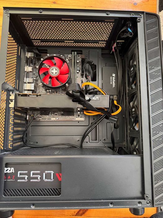 Gaming PC - i3-10100F 3.6 - 4.30 GHZ - 8 ядрен , 12GB RAM