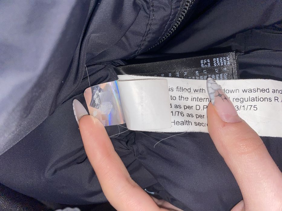 The North Face Puffer Jacket BLUE/WHITE/BLACK
