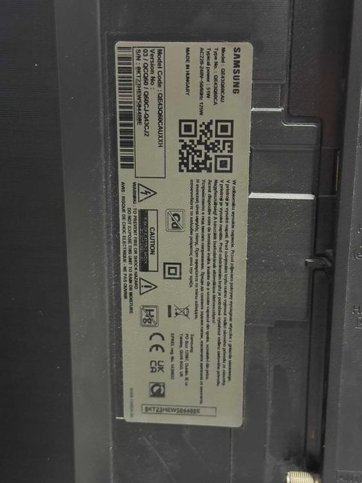 Смарт телевизор Samsung - 43Q60C, 43'', QLED, 4K, черен