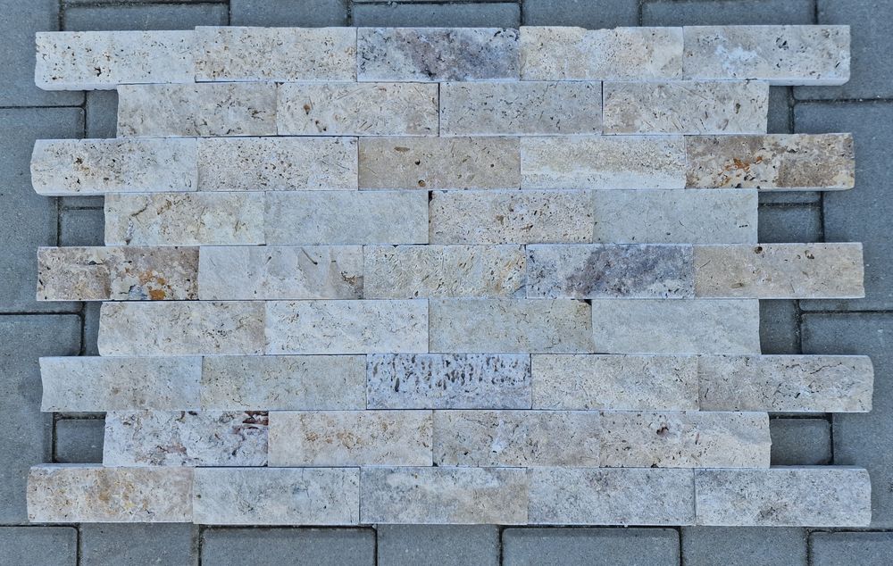 Travertin scapitat  Light 5 cmx15 cm