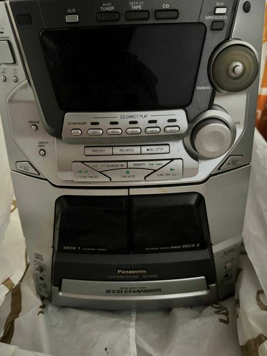 продам музыкальный центр б/у panasonic