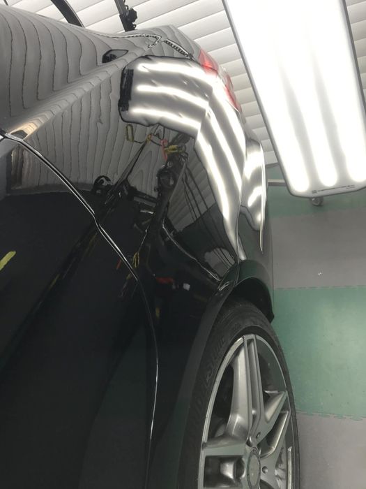 Изправяне на вдлъбнатини без кит и без пребоядисване.