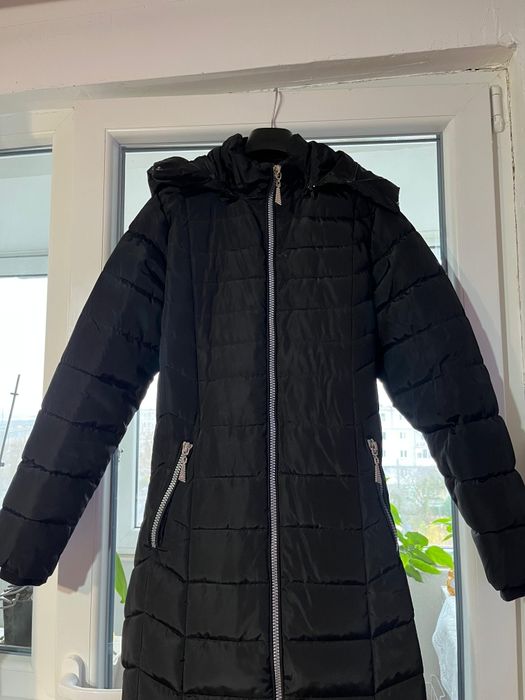 Greaca lunga îmblănita cu gluga