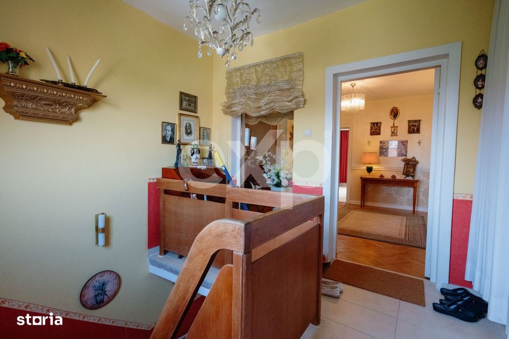 Apartament 4 camere in casa tip elvetian, cu teren propriu, garaj si g