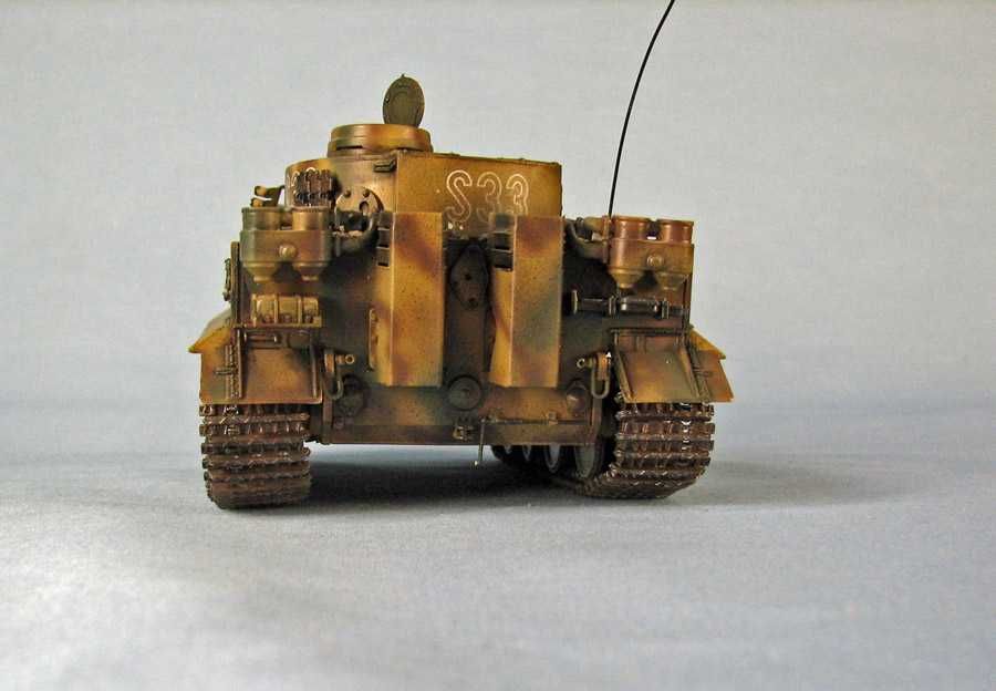 Модель танка Тигр в 1/35
