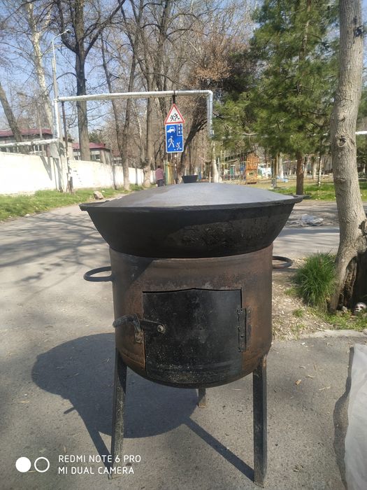 Продается казан  22 литра мангал