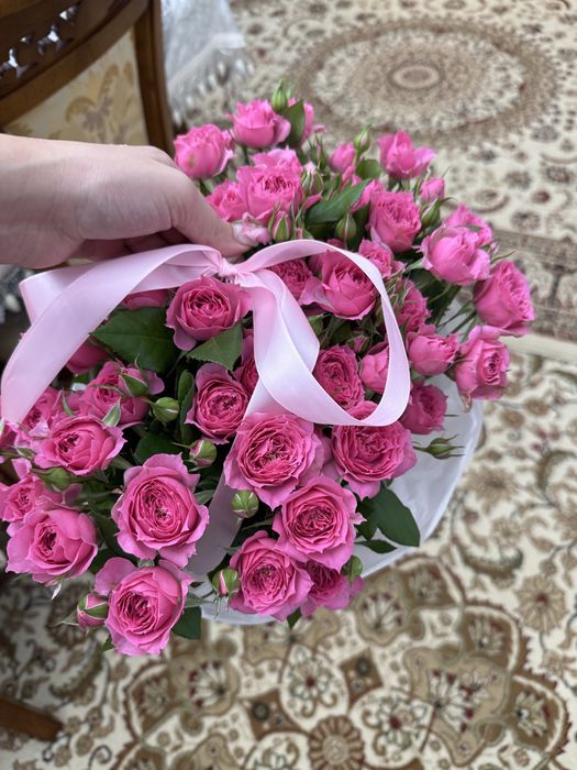 Корзина с цветами