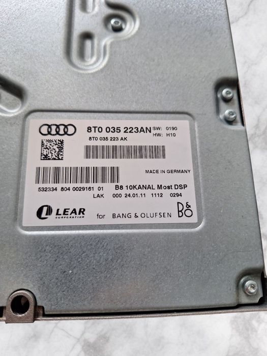 Boxe Sistem Audio Bang&Olufsen Audi Q5 8R boxe amplificator Subwoofer