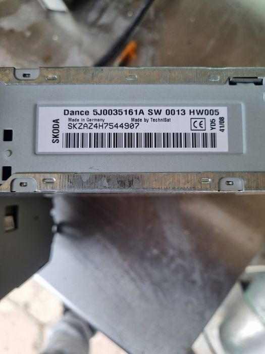 Радио  от Шкода Фабия 2009г.