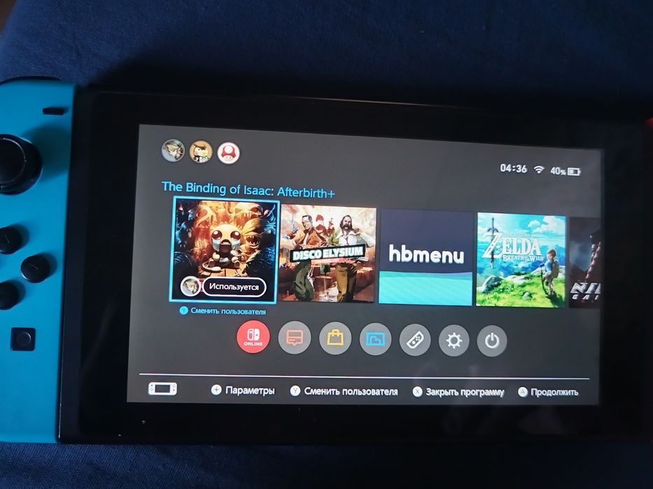Nintendo switch второй ревизии