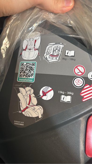 Scaun Auto Copii - Britax Romer Evolva 1-2-3