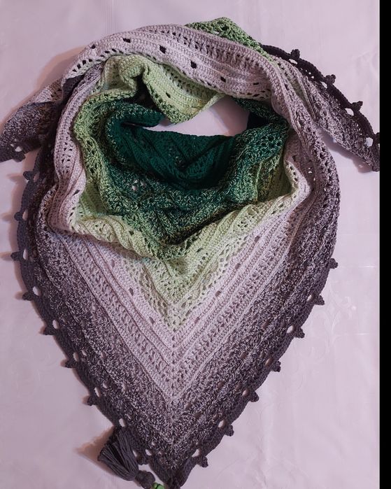 Бактус, шаль,  шарф