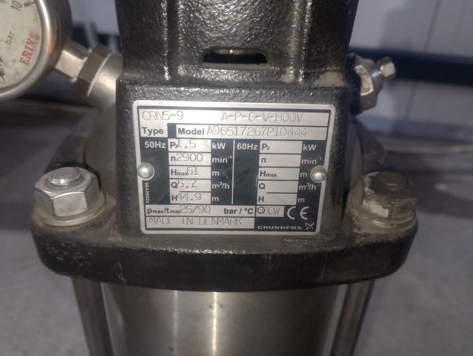 Pompă grundfos  înaltă presiune