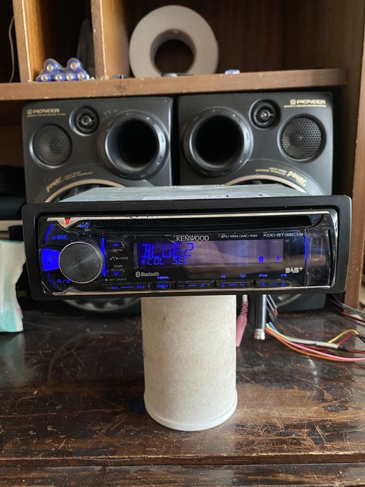 KENWOOD kdc-bt39dab - ЦВЕТОВЕ! - BLUETOOTH, USB CD mp3 плеър за кола сд авто радио