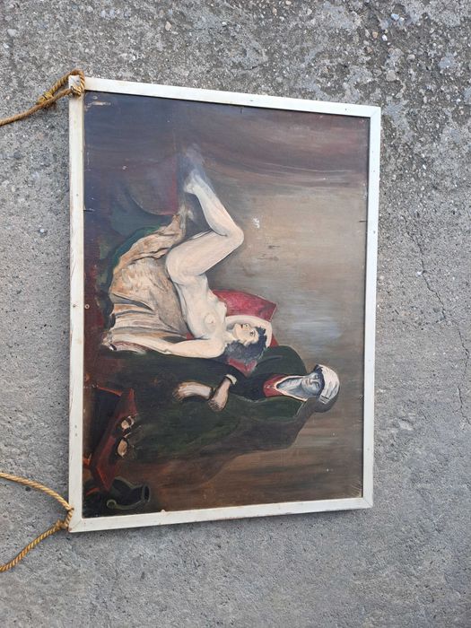 tablou pictura pe pfl 74/54 cm reproducere Karl Truppe