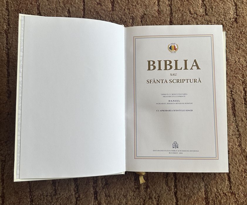 Biblia & Psaltirea