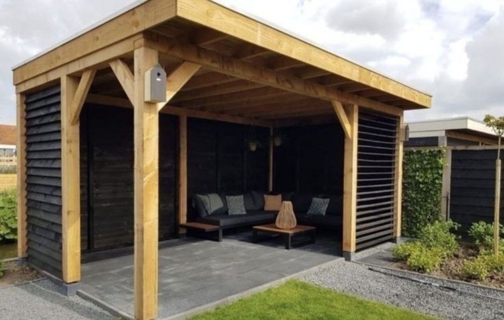 Vând și facem foișoare terase și magazie de depozitare și alte modele