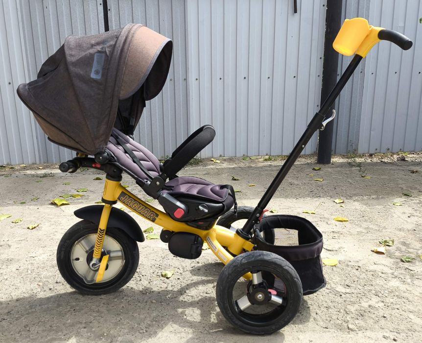 Детский велосипед - коляска 3в1