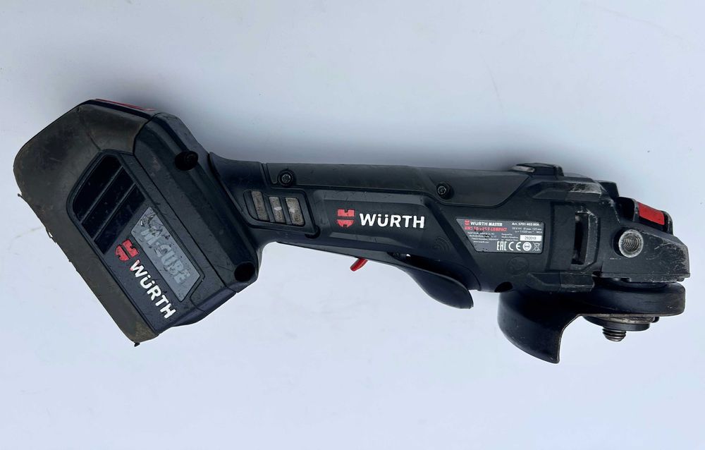Wurth AWS 18-125 P COMPACT - Безчетков ъглошлайф 2x18V 4.0Ah M-Cube
