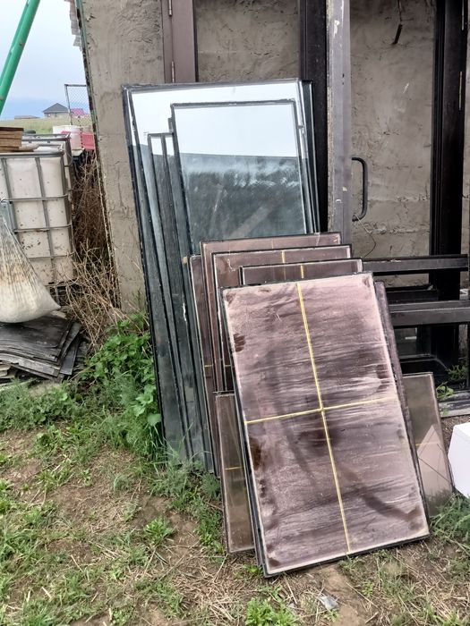 Срочно продам алюминовые окна