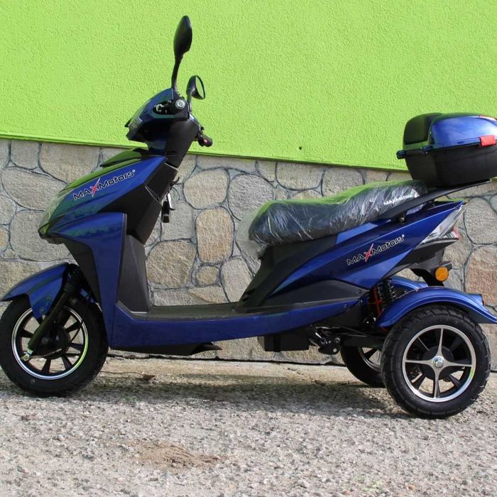 Електрическа Триколка-Скутер MAX SPORT 1500W BLUE