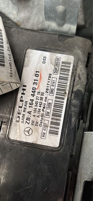 Sam spate mercedes ML,R,GL