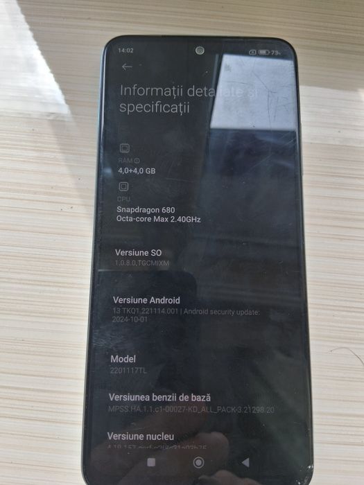 Redmi Note 11 / 64 GB intern / 4GB RAM+ 4GB extensie , preț 300 lei