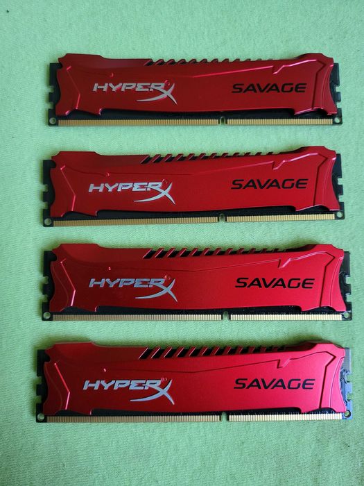 32GB Kingston HyperX savage 4x8GB 3200Mhz