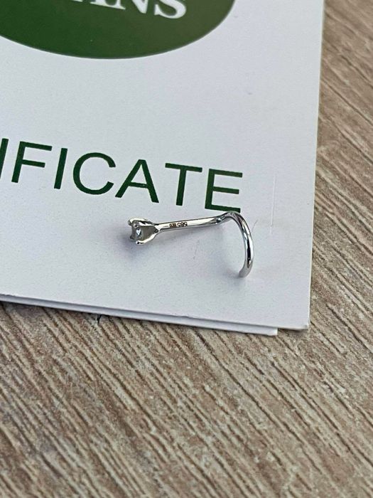 Златна обеца за нос