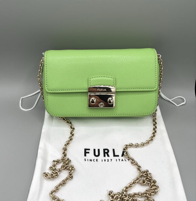 Furla Metropolis Mini нова зелена wasabi