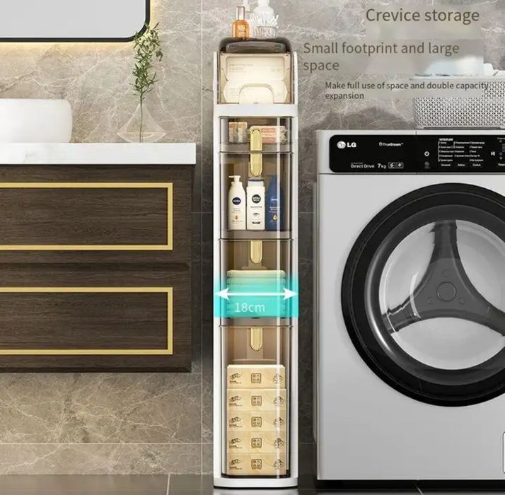 Шкаф за баня стилен и компактен