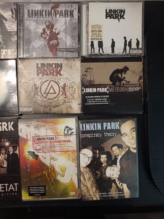 Lot dvd și cd Linkin Park originale