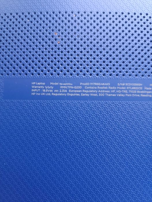 Лаптоп на части HP 15s