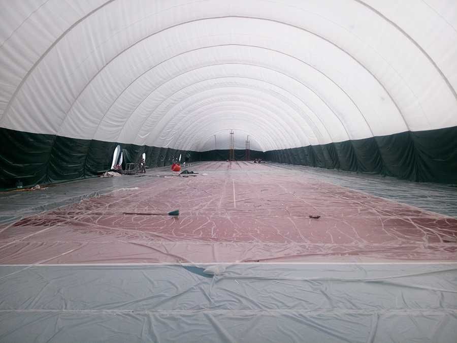 Продается крытый воздухоопорный ангар