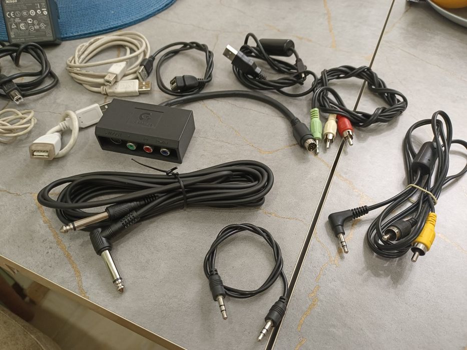 Кабеля для компьютера, телевизора, фотоаппарата, принтера