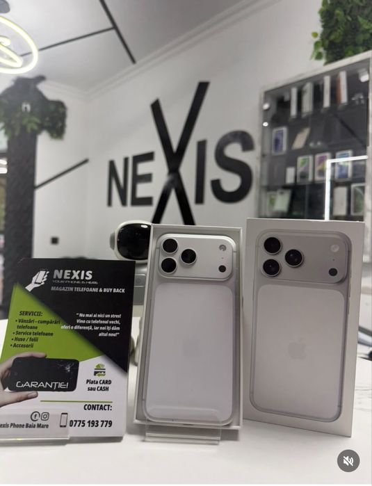 Iphone 17 Pro Max Alb Silver 256 Gb