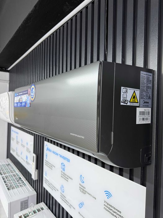 Шоу-рум Кондиционер Midea Naomi-7 Inverter Quattro | Wi-fi | Гарантия