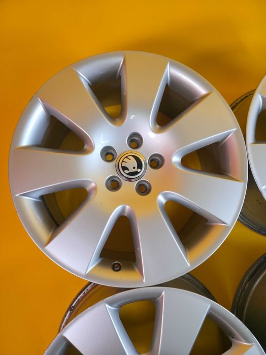 4 Jante Aliaj 5x112 18'' OEM Skoda Octavia Superb Kodiaq Karoq