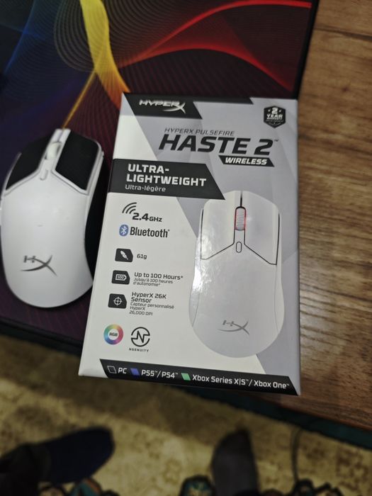 Беспроводная HyperX Pulsefire Haste 2