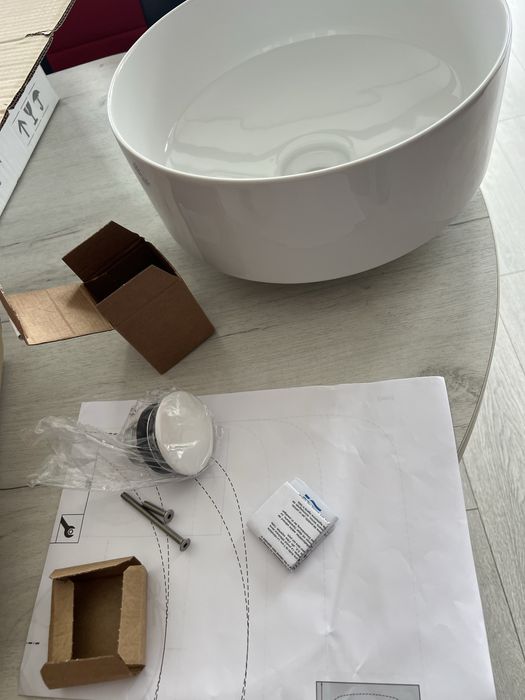 Мивка Roca inspira Round 37sm