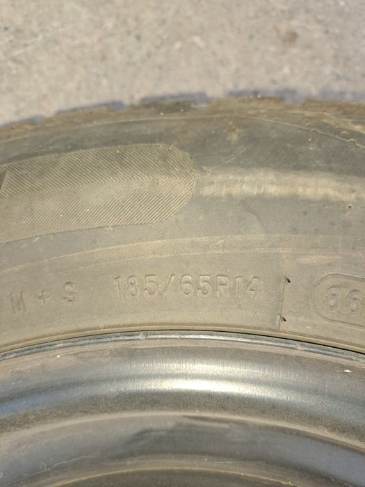 185/65 R14. Diska balon