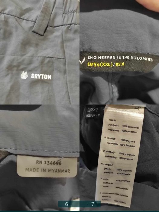 Pantaloni barbati drumetie Salewa 54 /XL/XxL