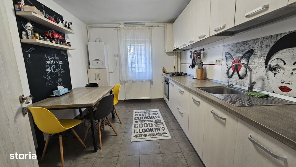 Dacia, apartament 4 camere decomandat, mobilat, utilat, 2 bai, balcon — fotografia 3